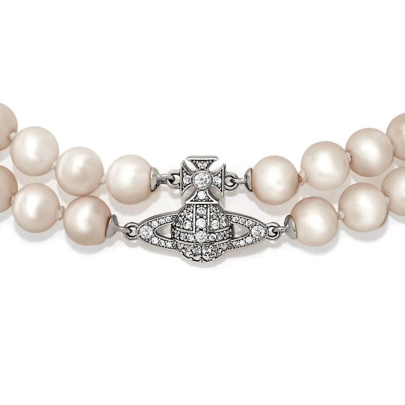 Vivienne Westwood Graziella Pearl Choker image number 3
